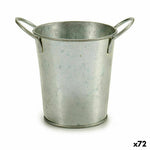 Vaso Ibergarden A52000-B Argentato Zinco Secchio 16 x 12 x 11 cm (72 Unità) - Augustea Shop