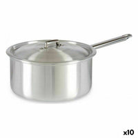 Casseruola con Coperchio Kinvara 100023 Argentato Alluminio Ø 24 cm 5 L (10 Unità) - Augustea Shop