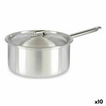 Casseruola con Coperchio Kinvara 100022 Argentato Alluminio 4 L 24,5 x 12 x 41 cm (10 Unità) - Augustea Shop