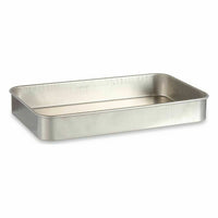 Teglia Kinvara 100154 Argentato Alluminio 28,5 x 6,5 x 46 cm (12 Unità) - Augustea Shop