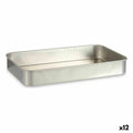 Teglia Kinvara 100154 Argentato Alluminio 28,5 x 6,5 x 46 cm (12 Unità)