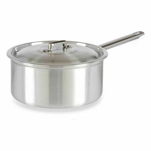Casseruola con Coperchio Kinvara 100021 Argentato Alluminio 3 L 22 x 12 x 38 cm (10 Unità) - Augustea Shop