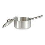 Casseruola con Coperchio Kinvara 100018 Argentato Alluminio Ø 14 cm 1 L (10 Unità) - Augustea Shop