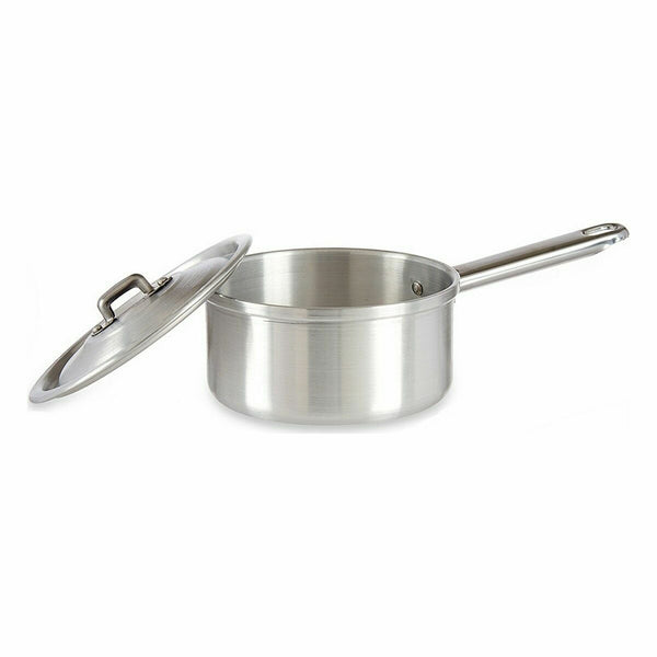 Casseruola con Coperchio Kinvara 100018 Argentato Alluminio Ø 14 cm 1 L (10 Unità) - Augustea Shop