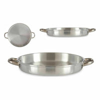 Padella Kinvara 100117 Argentato Alluminio Ø 30 cm (12 Unità) - Augustea Shop