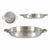 Padella Kinvara 100117 Argentato Alluminio Ø 30 cm (12 Unità) - Augustea Shop