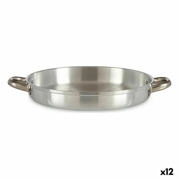 Padella Kinvara 100117 Argentato Alluminio Ø 30 cm (12 Unità) - Augustea Shop