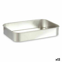 Pentola per arrosto Kinvara 100150 Argentato Alluminio 31 x 5,5 x 21,5 cm (12 Unità) - Augustea Shop