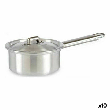 Casseruola con Coperchio Kinvara Argentato Alluminio Ø 12 cm 600 ml 0,6 L 14 x 8 x 26 cm (10 Unità)