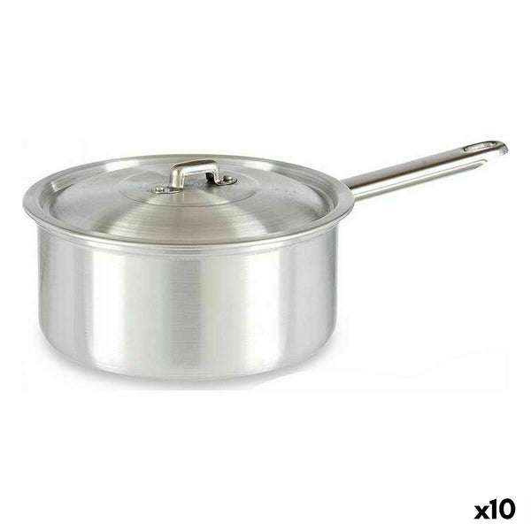 Casseruola con Coperchio Kinvara 100020 Argentato Alluminio 2 L 20 x 12 x 35,5 cm (10 Unità) - Augustea Shop