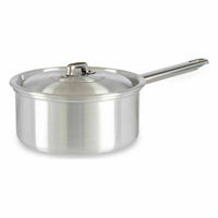Casseruola con Coperchio Kinvara 100019 Argentato Alluminio Ø 16 cm 1,5 L (10 Unità) - Augustea Shop