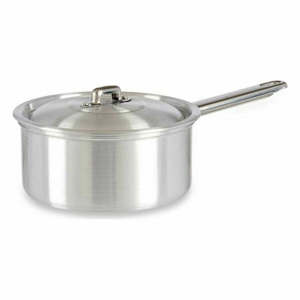 Casseruola con Coperchio Kinvara 100019 Argentato Alluminio Ø 16 cm 1,5 L (10 Unità) - Augustea Shop