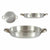 Padella Kinvara 100115 Argentato Alluminio (12 Unità) - Augustea Shop