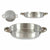 Padella Kinvara 100112 Argentato Alluminio Ø 20 cm (12 Unità) - Augustea Shop