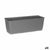 Vaso rettangolare da Balcone Stefanplast Grigio Plastica 15,5 x 13,5 x 39 cm (12 Unità) - Augustea Shop