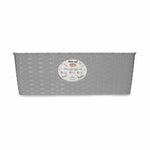 Vaso rettangolare da Balcone Stefanplast Grigio Plastica 15,5 x 13,5 x 39 cm (12 Unità) - Augustea Shop