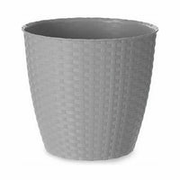 Vaso Stefanplast Grigio Plastica 24 x 22,3 x 24 cm (6 Unità) - Augustea Shop