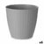 Vaso Stefanplast Grigio Plastica 24 x 22,3 x 24 cm (6 Unità) - Augustea Shop