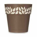 Vaso Autoirrigante Stefanplast Cloe Marrone Plastica 15 x 15 x 15 cm (12 Unità) - Augustea Shop