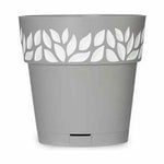 Vaso Autoirrigante Stefanplast Cloe Grigio Plastica 19 x 19 x 19 cm (12 Unità) - Augustea Shop
