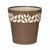 Vaso Autoirrigante Stefanplast Cloe Marrone Plastica 19 x 19 x 19 cm (12 Unità) - Augustea Shop