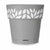 Vaso Autoirrigante Stefanplast Cloe Grigio Plastica 25 x 25 x 25 cm (6 Unità) - Augustea Shop