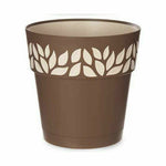 Vaso Autoirrigante Stefanplast Cloe Marrone Plastica 25 x 25 x 25 cm (6 Unità) - Augustea Shop