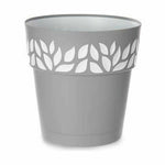 Vaso Autoirrigante Stefanplast Cloe Grigio Plastica 29 x 29 x 29 cm (6 Unità) - Augustea Shop