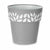 Vaso Autoirrigante Stefanplast Cloe Grigio Plastica 29 x 29 x 29 cm (6 Unità) - Augustea Shop