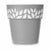 Vaso Autoirrigante Stefanplast Cloe Grigio Plastica 29 x 29 x 29 cm (6 Unità) - Augustea Shop