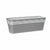 Vaso rettangolare da Balcone Stefanplast Cloe Grigio Plastica 49,5 x 17 x 19 cm (12 Unità) - Augustea Shop