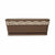 Vaso rettangolare da Balcone Stefanplast Cloe Marrone Plastica 49,5 x 17 x 19 cm (12 Unità) - Augustea Shop