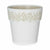 Vaso Autoirrigante Stefanplast Gaia Bianco Plastica 15 x 15 x 15 cm (12 Unità) - Augustea Shop