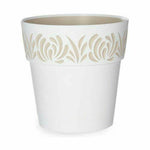 Vaso Autoirrigante Stefanplast Gaia Bianco Plastica 25 x 25 x 25 cm (6 Unità) - Augustea Shop