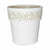 Vaso Autoirrigante Stefanplast Gaia Bianco Plastica 25 x 25 x 25 cm (6 Unità) - Augustea Shop