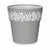 Vaso Autoirrigante Stefanplast Gaia Grigio Plastica 25 x 25 x 25 cm (6 Unità) - Augustea Shop
