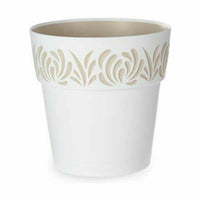 Vaso Autoirrigante Stefanplast Gaia Bianco Plastica 29 x 29 x 29 cm (6 Unità) - Augustea Shop