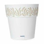 Vaso Autoirrigante Stefanplast Gaia Bianco Plastica 29 x 29 x 29 cm (6 Unità) - Augustea Shop