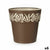 Vaso Autoirrigante Stefanplast Gaia Marrone Plastica 29 x 29 x 29 cm (6 Unità) - Augustea Shop