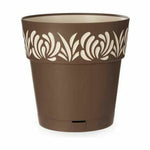 Vaso Autoirrigante Stefanplast Gaia Marrone Plastica 29 x 29 x 29 cm (6 Unità) - Augustea Shop