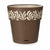 Vaso Autoirrigante Stefanplast Gaia Marrone Plastica 29 x 29 x 29 cm (6 Unità) - Augustea Shop