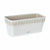 Vaso rettangolare da Balcone Stefanplast Gaia Bianco Plastica 13,3 x 12,3 x 29,3 cm (12 Unità) - Augustea Shop