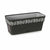 Vaso rettangolare da Balcone Stefanplast Gaia Antracite Plastica 13,3 x 12,3 x 29,3 cm (12 Unità) - Augustea Shop
