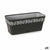 Vaso rettangolare da Balcone Stefanplast Gaia Antracite Plastica 13,3 x 12,3 x 29,3 cm (12 Unità) - Augustea Shop