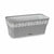 Vaso rettangolare da Balcone Stefanplast Gaia Grigio Plastica 13,3 x 12,3 x 29,3 cm (12 Unità) - Augustea Shop