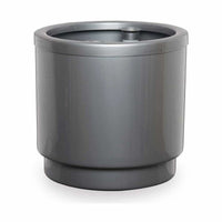 Vaso Autoirrigante Ibergarden 4132-PLA Argentato polipropilene 32 x 30,5 x 32 cm (4 Unità) - Augustea Shop
