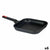 Padella griglia strisce Kinvara 77781 Nero Alluminio Bachelite 28 x 28 cm (6 Unità) - Augustea Shop