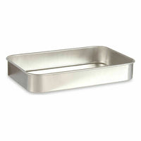 Teglia Kinvara 100152 Argentato Alluminio 23,5 x 6 x 36 cm (12 Unità) - Augustea Shop