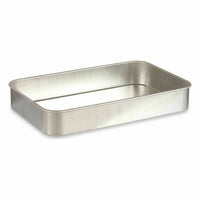Teglia Kinvara 100153 Argentato Alluminio 41 x 6,5 x 26 cm (12 Unità) - Augustea Shop