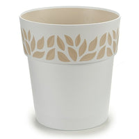 Vaso Autoirrigante Stefanplast Cloe Bianco Plastica 25 x 25 x 25 cm (6 Unità) - Augustea Shop